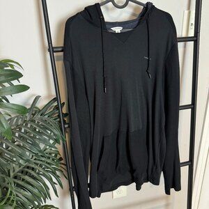 NWOT Calvin Klein lightweight Black hoodie